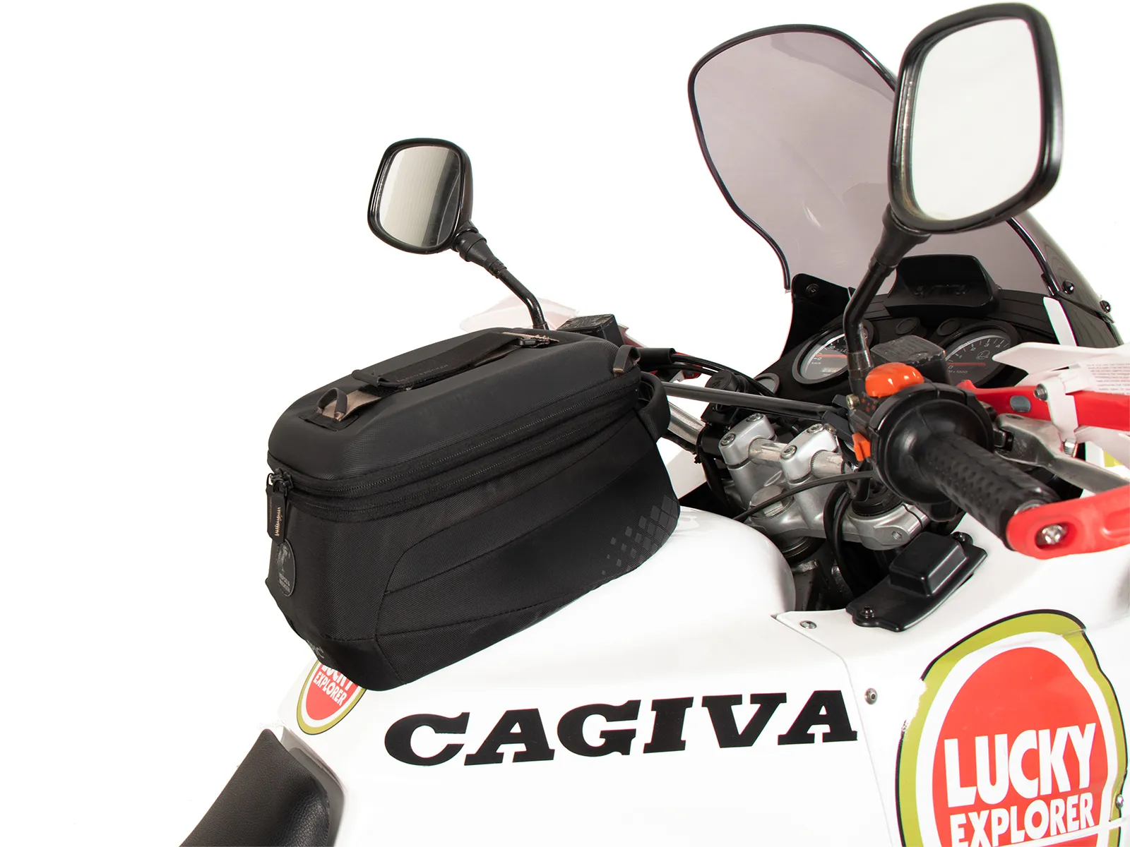 BASIC tank ring incl. tank bag lock unit for Cagiva Elefant 900 ie (1990-1992)