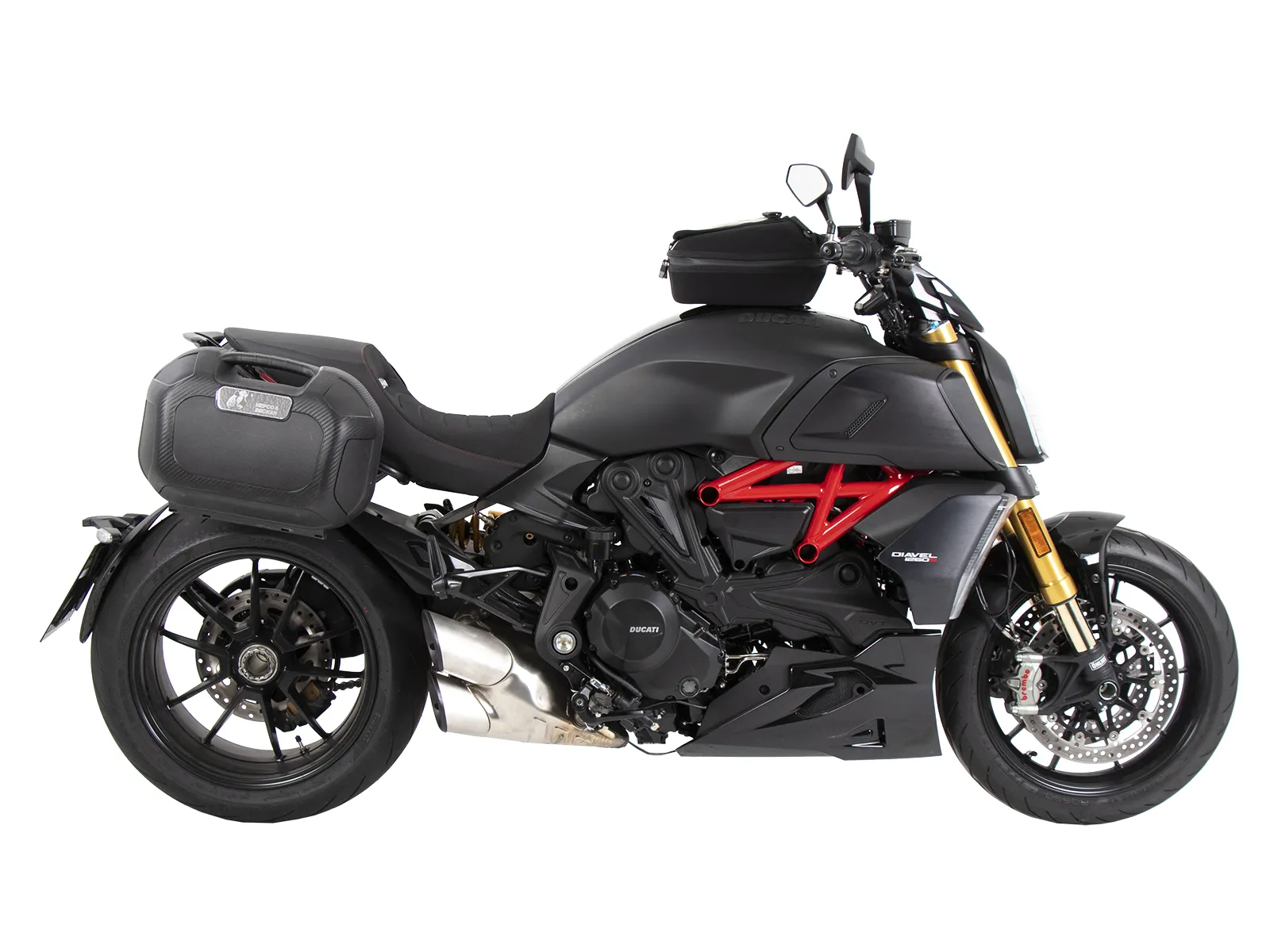 BASIC tank ring incl. tank bag lock unit for Ducati Diavel 1260/S (2019-2023)