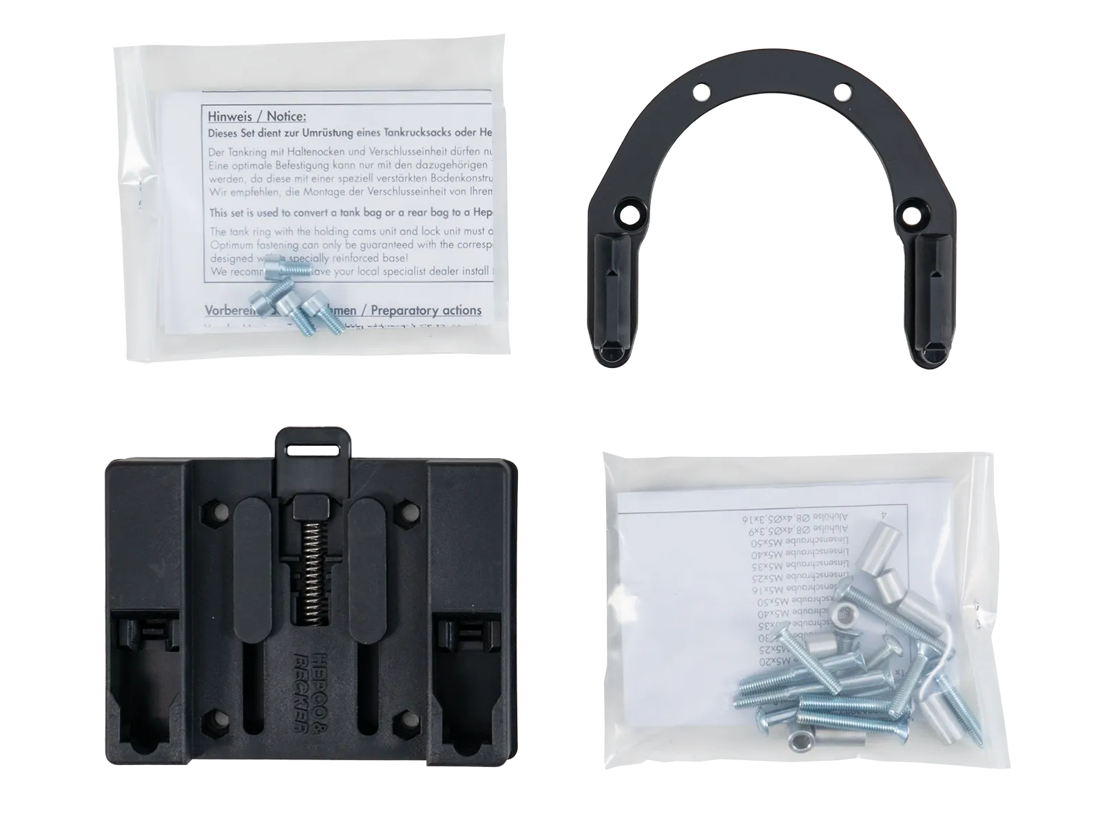 BASIC tank ring incl. tank bag lock unit for Voge 300AC (2020-2024)