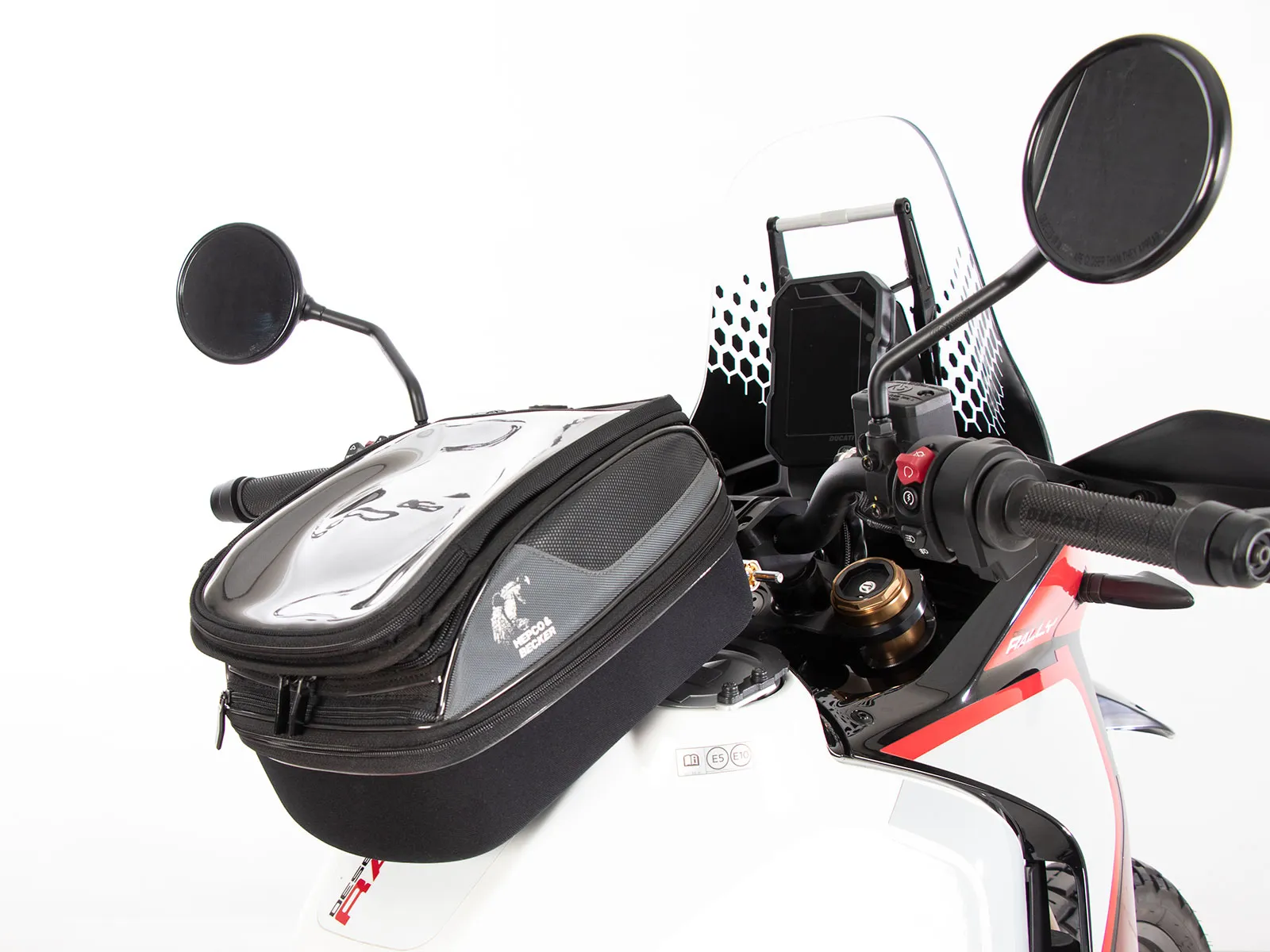 BASIC tank ring incl. tank bag lock unit for Ducati DesertX (2022-)