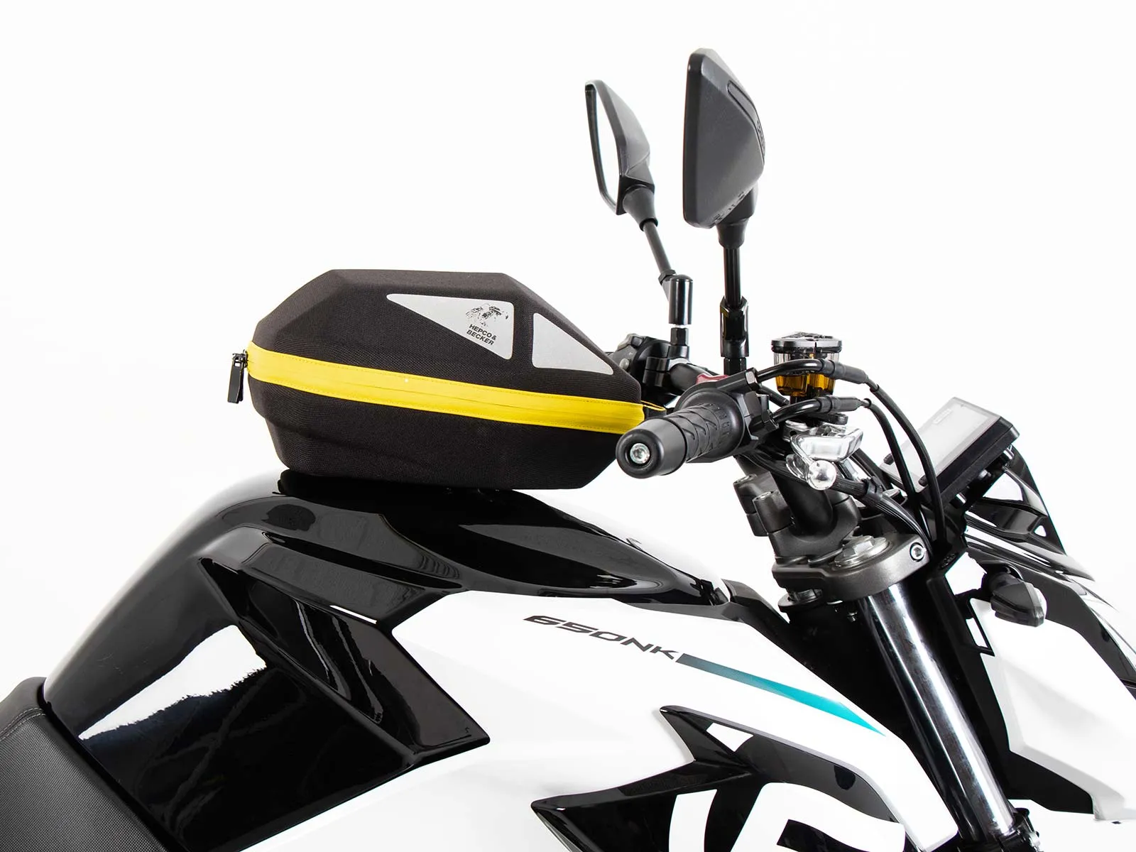 BASIC tank ring incl. tank bag lock unit for CF MOTO 650 NK (2016-2024)
