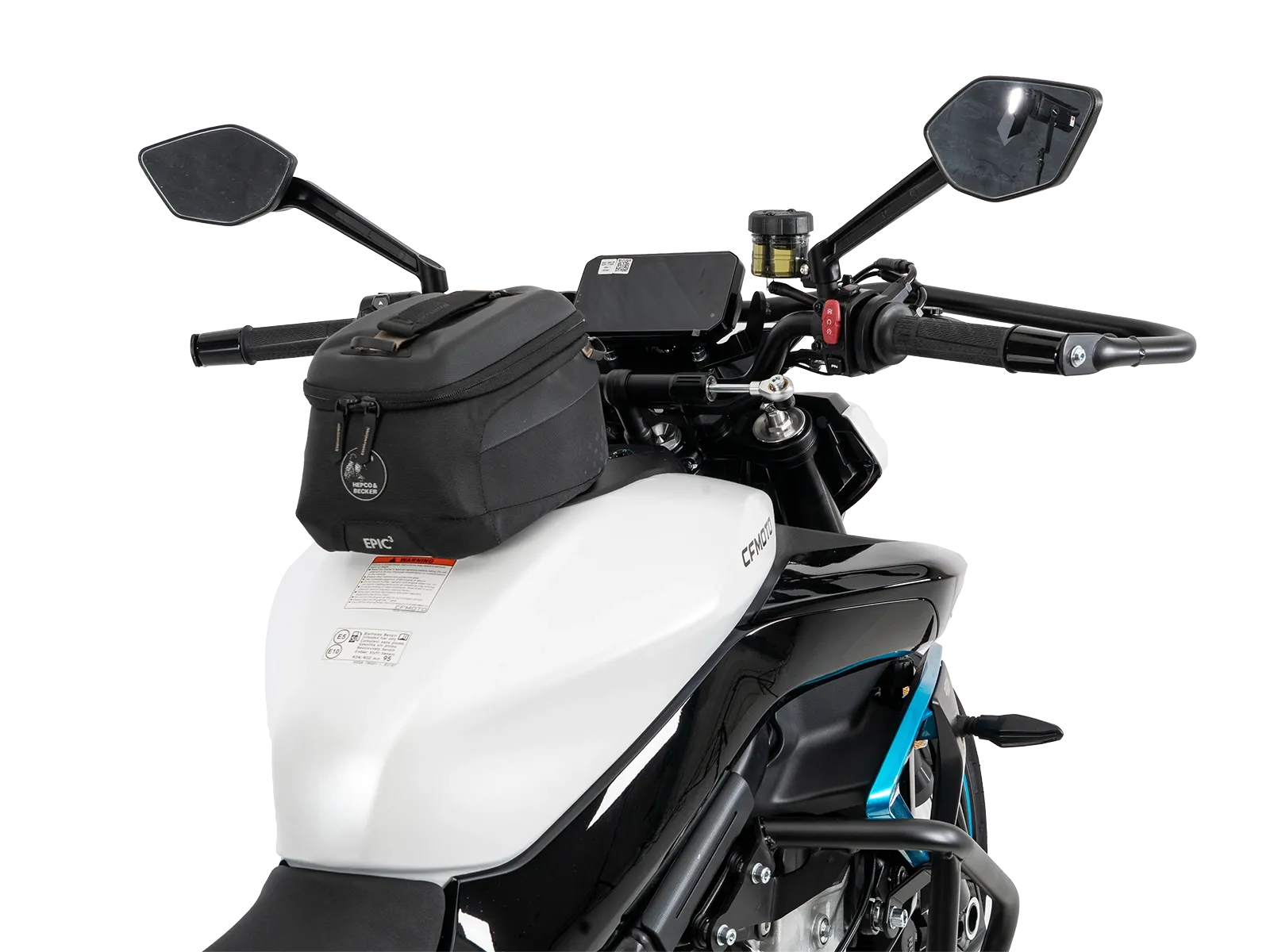 BASIC tank ring incl. tank bag lock unit for CF MOTO 675 NK (2025-)