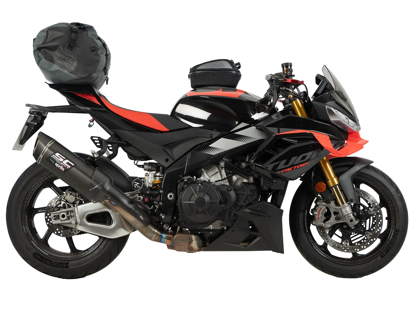 BASIC tank ring incl. tank bag lock unit for Aprilia Tuono V4 Factory (2025-)
