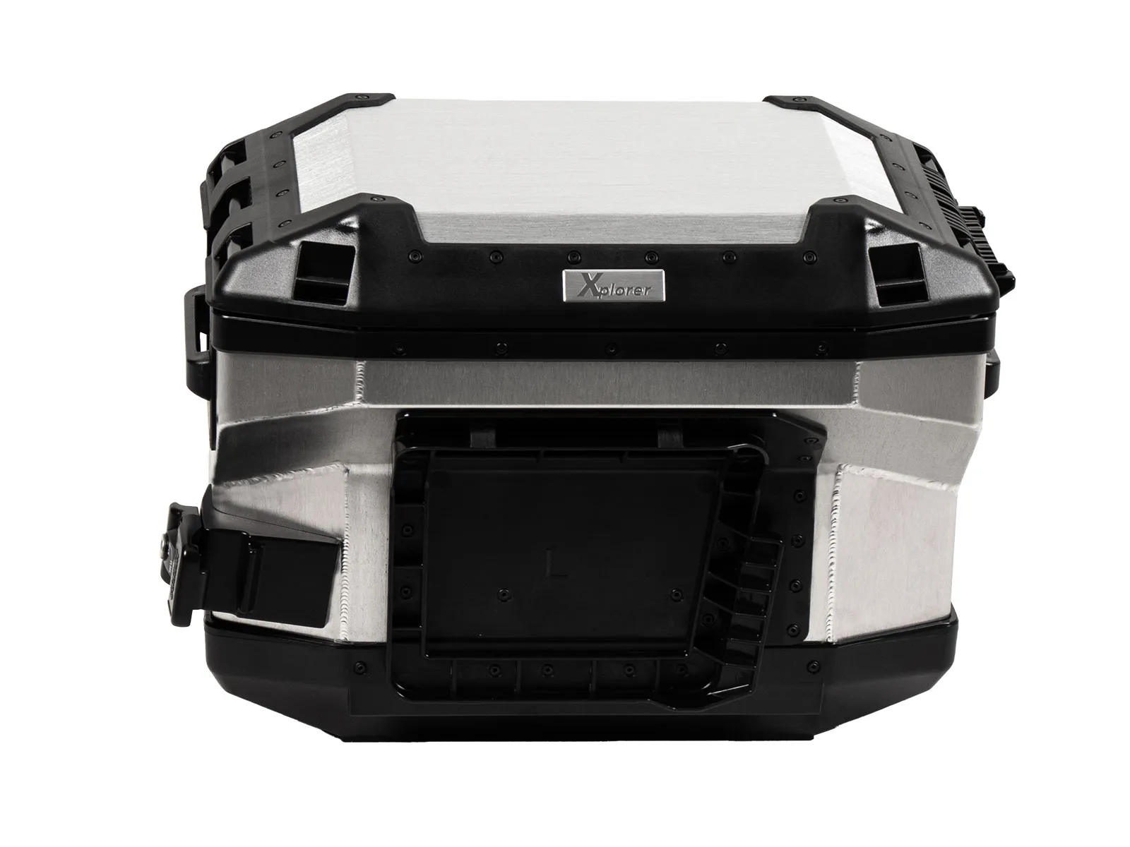 Xplorer 37 left silver for cutout carrier (cut out for exhaust)