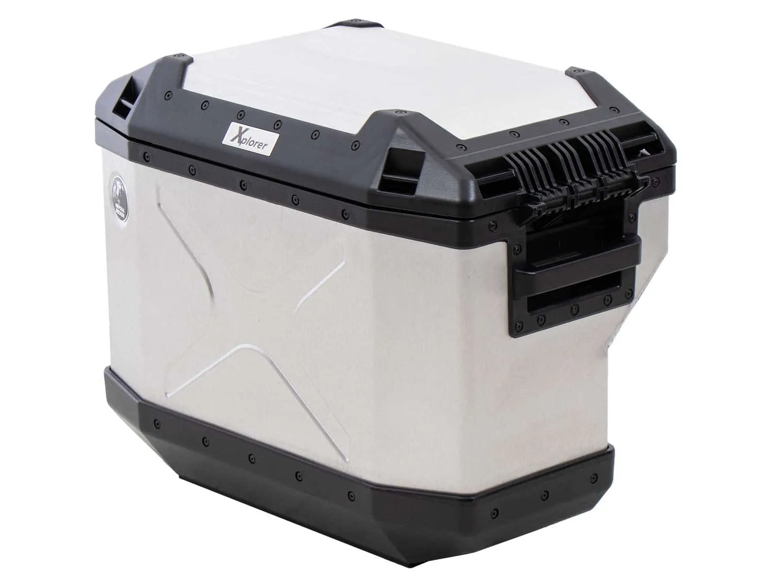 Xplorer 37 right silver for cutout carrier (cut out for exhaust)