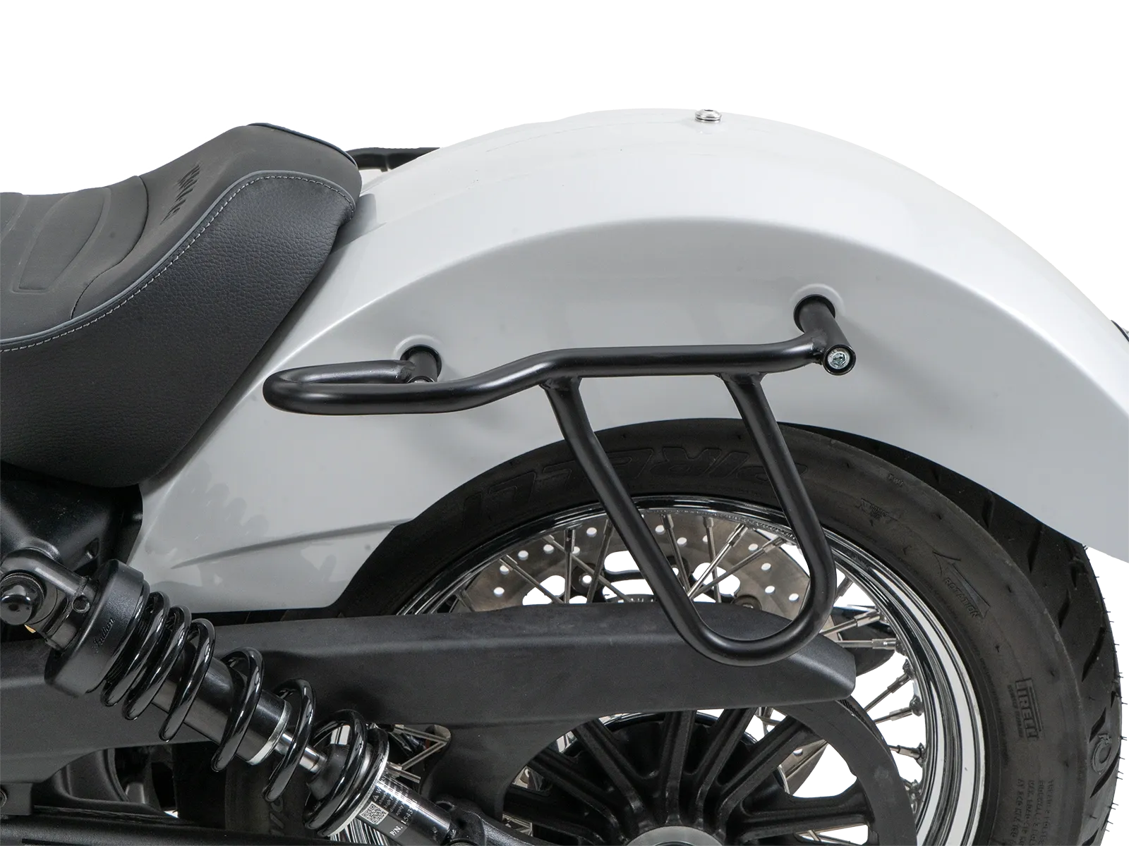 Leatherbag tube carrier Cutout for Indian Scout Classic (2025-)