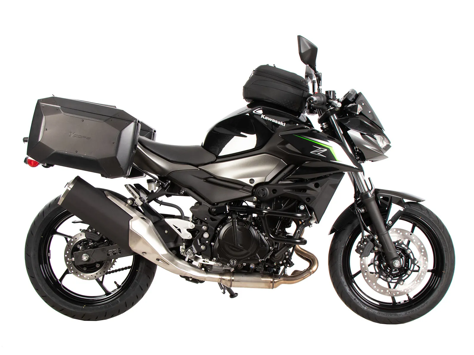 C-Bow side carrier black for Kawasaki Z 500 / SE (2024-)