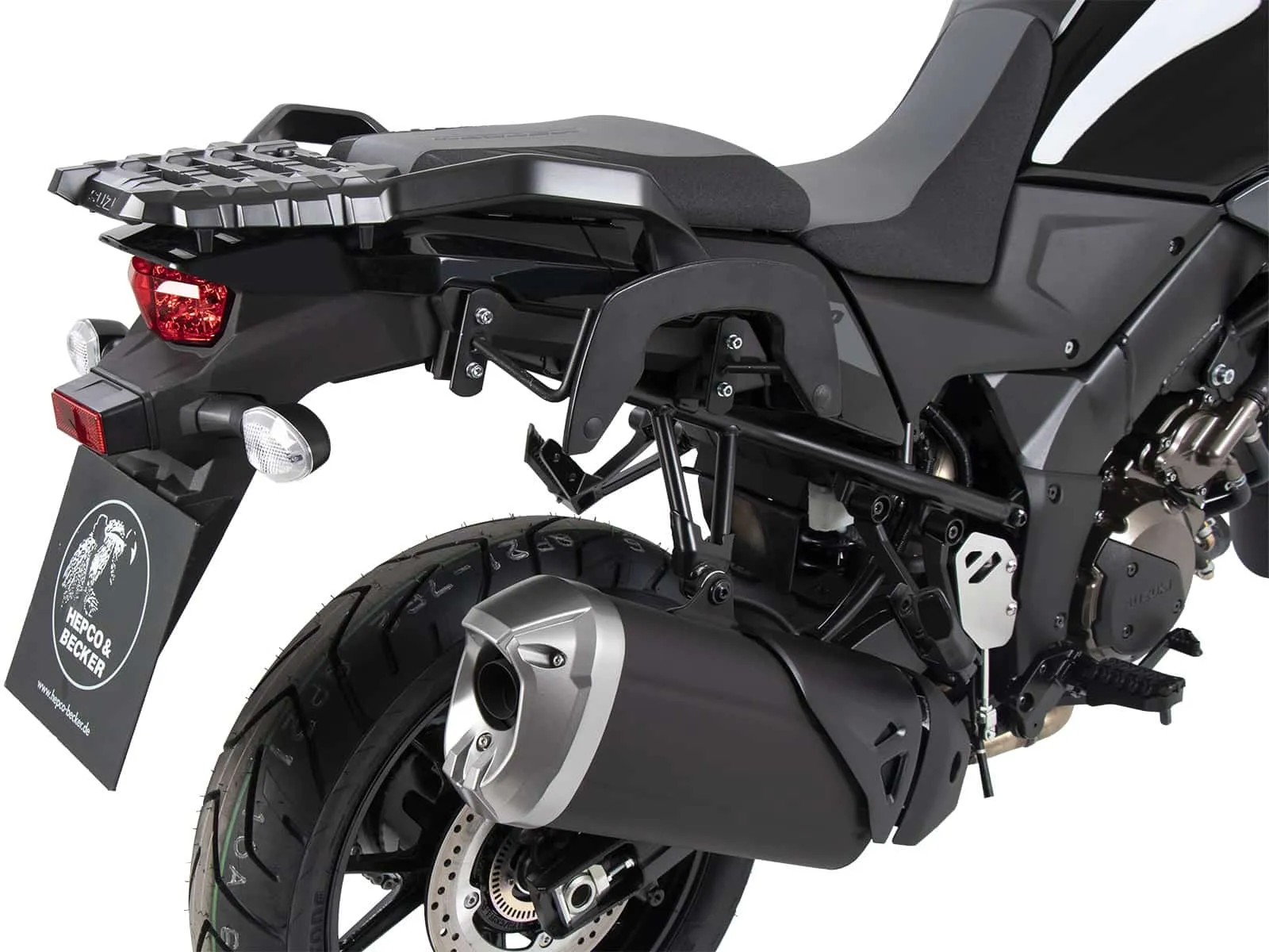 C-Bow side carrier black for Suzuki V-Strom 1050 (2020-2022)