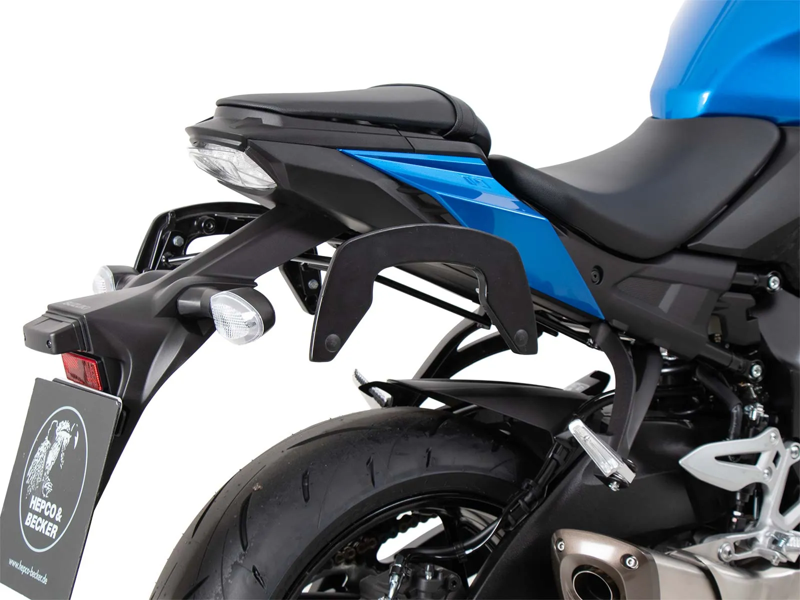 C-Bow side carrier black for Suzuki GSX-S 1000 (2021-)/GSX-S 950 (2021-)