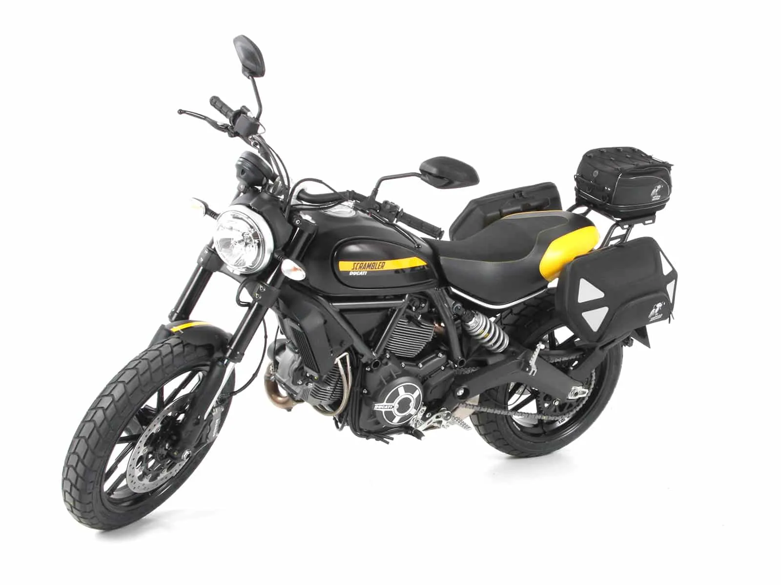 C-Bow side carrier black for Ducati Scrambler Sixty2 (2016-2020)