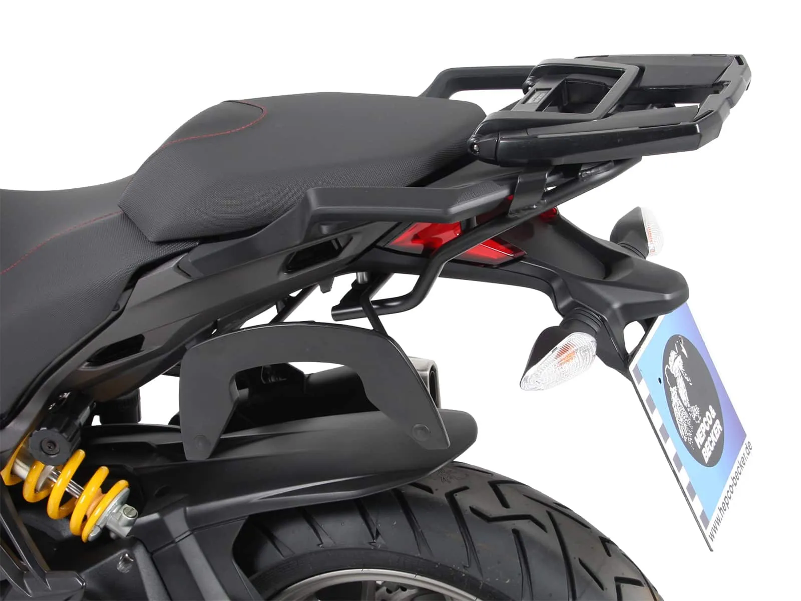C-Bow side carrier black for Ducati Multistrada 950/S (2017-2021)