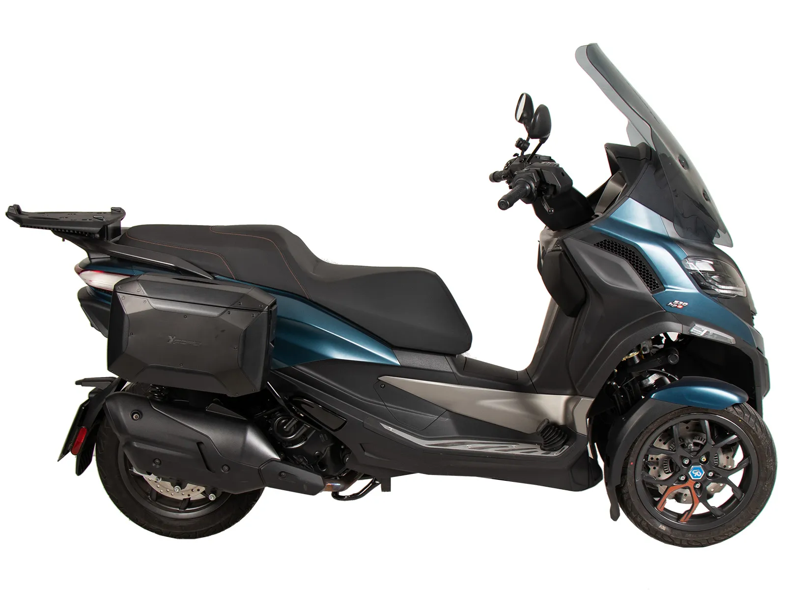 C-Bow side carrier black for Piaggio MP3 Exclusive 530 (2022-)