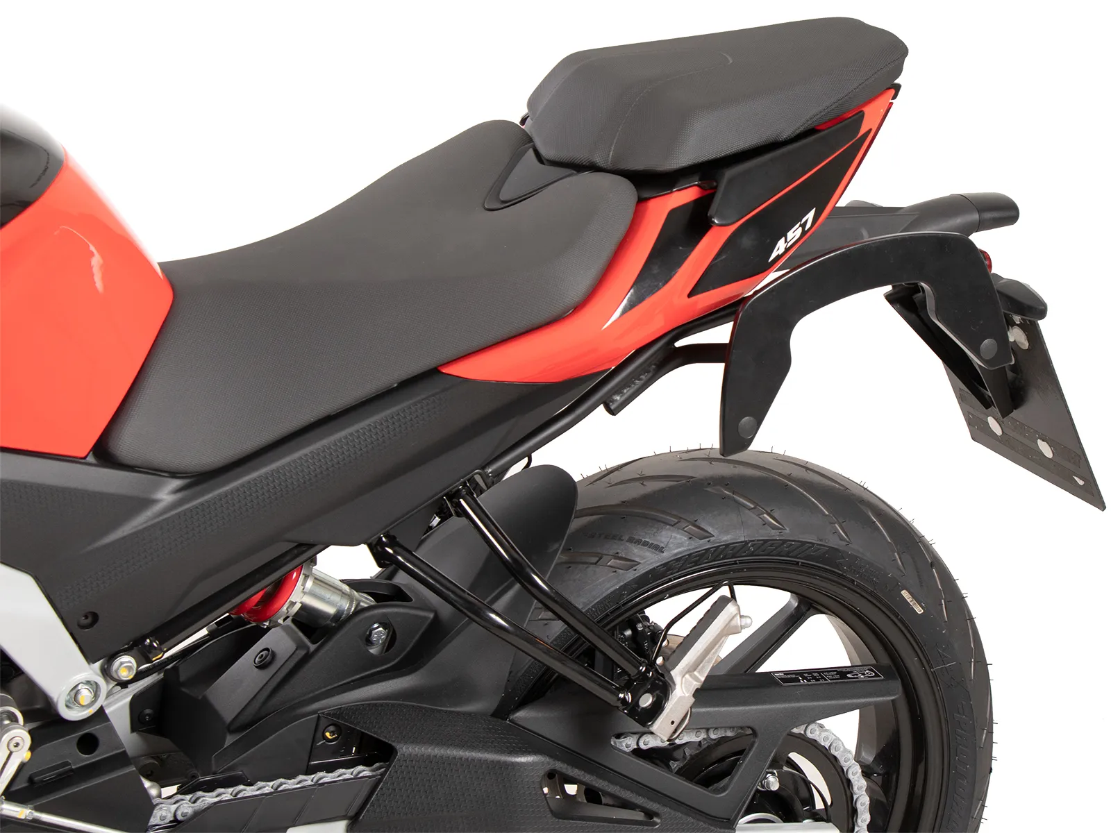 C-Bow side carrier black for Aprilia Tuono 457 (2025-)