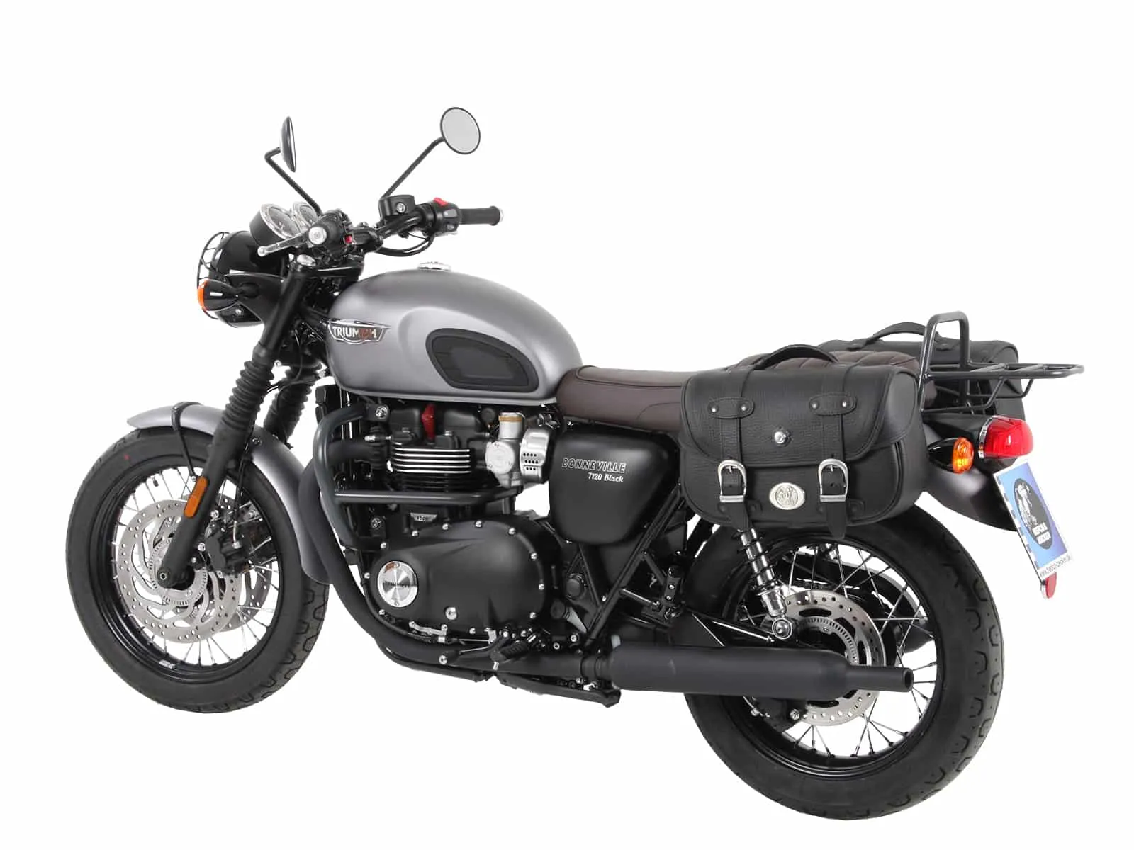 C-Bow side carrier black for Triumph Speed Twin 900 (2023-2024)