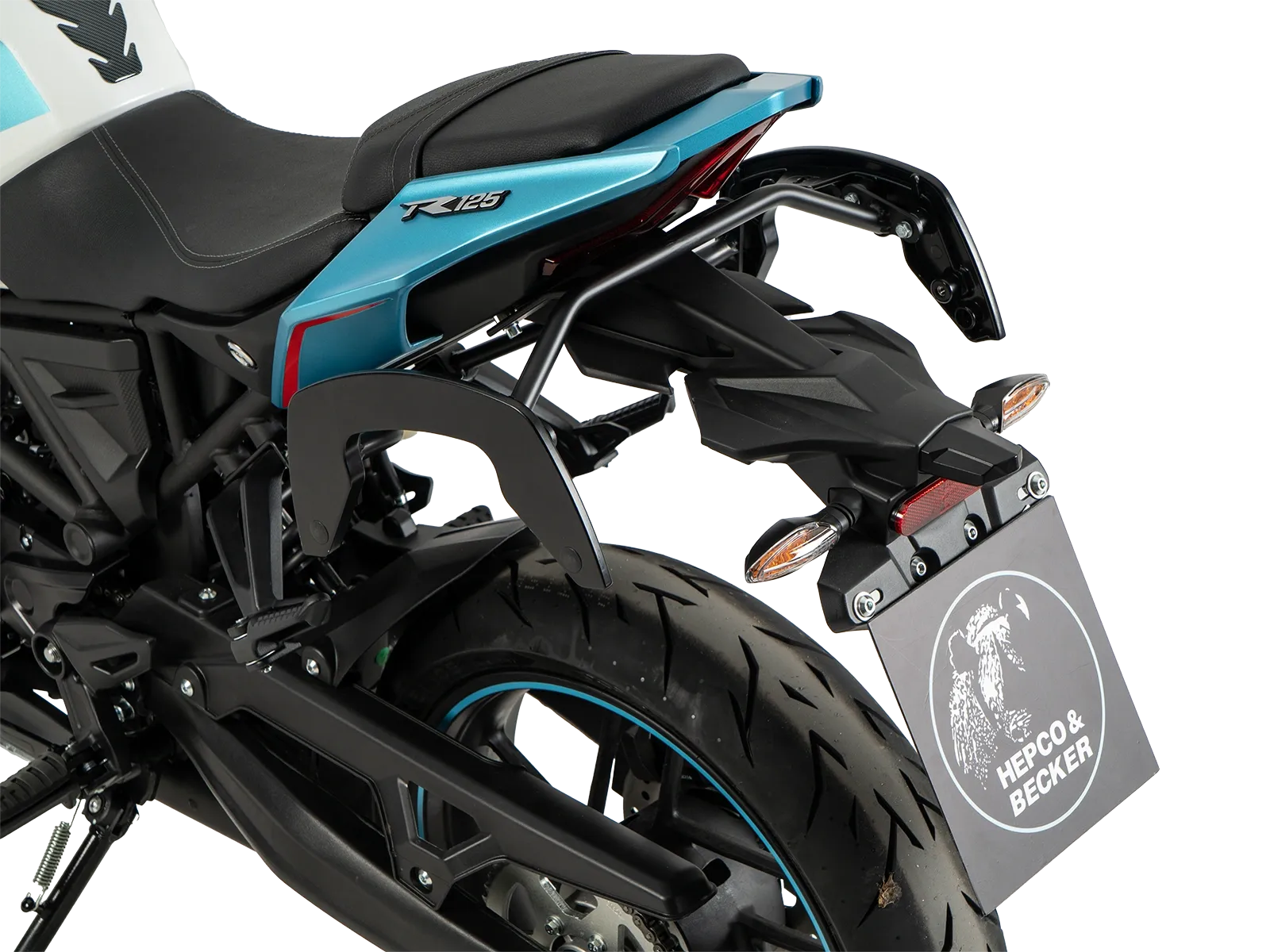 C-Bow side carrier black for Voge R 125 (2023-)