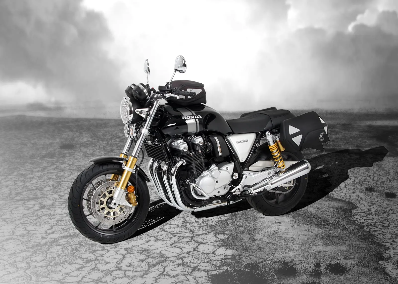 C-Bow side carrier chrome for Honda CB 1100 RS (2017-2020)