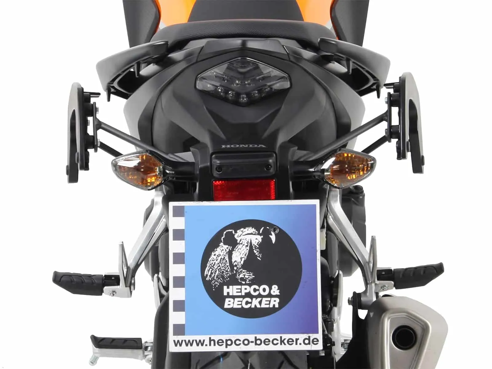 C-Bow side carrier anthracite for Honda CB 500 X (2017-2018)