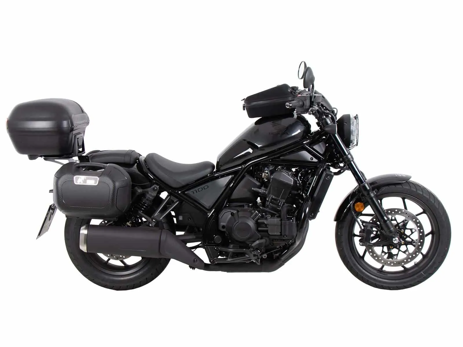 C-Bow side carrier black for Honda CMX 1100 Rebel / DCT / SE (2025-)