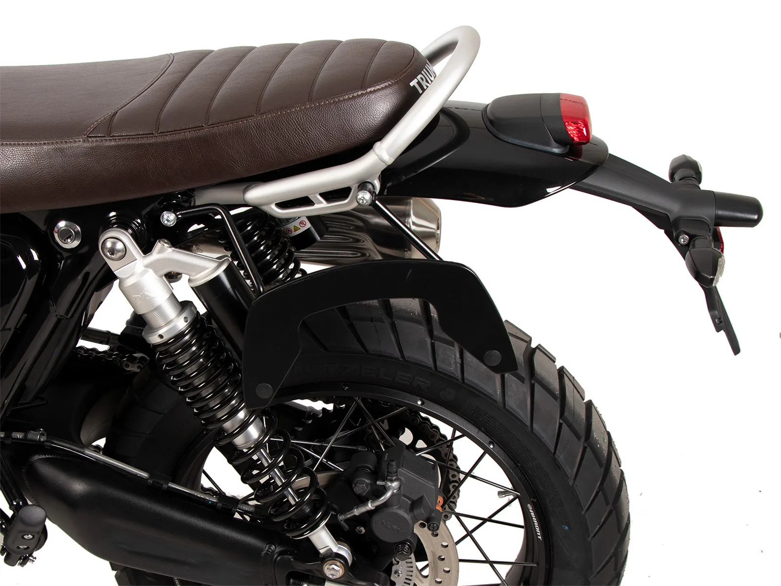 C-Bow side carrier one-sided left black for Triumph Scrambler 1200 X (2024-)