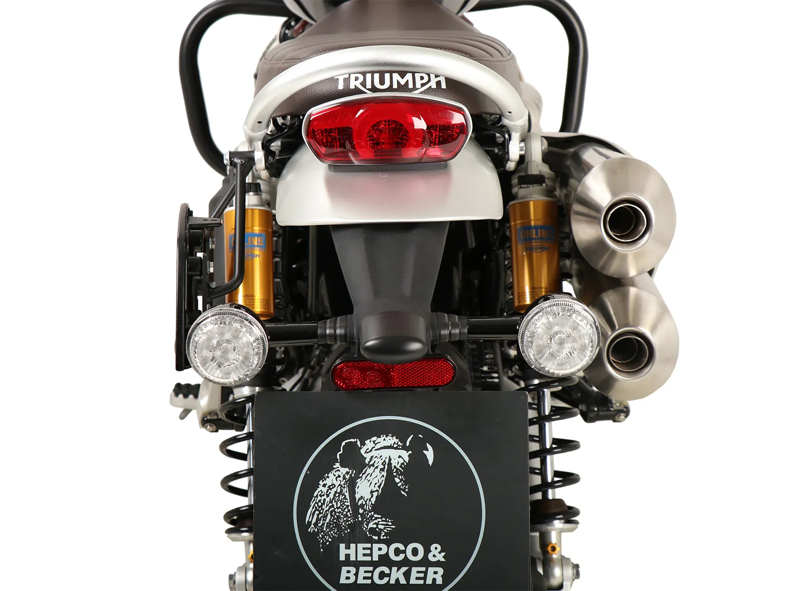 C-Bow side carrier one-sided left black for Triumph Scrambler 1200 XE (2024-)
