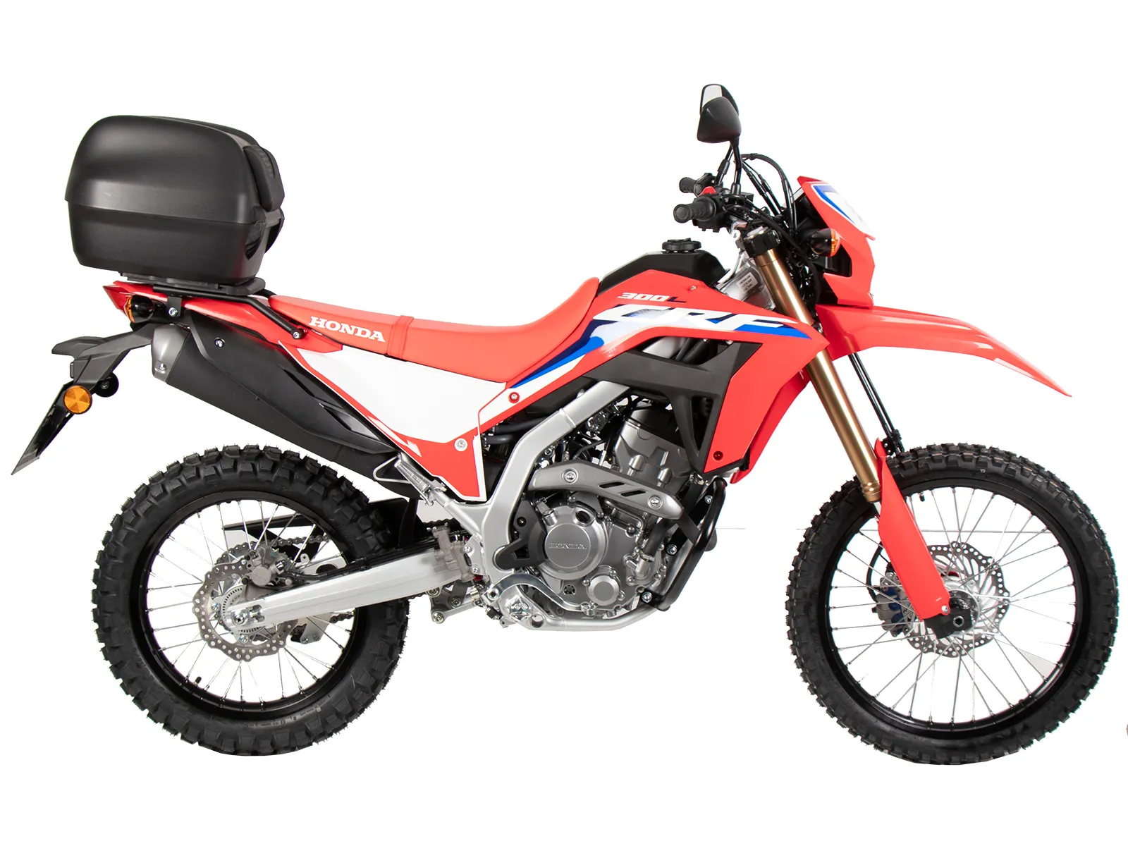 Topcase - Set Journey Topcase 30 and carrier for Honda CRF 300 L (2021-)