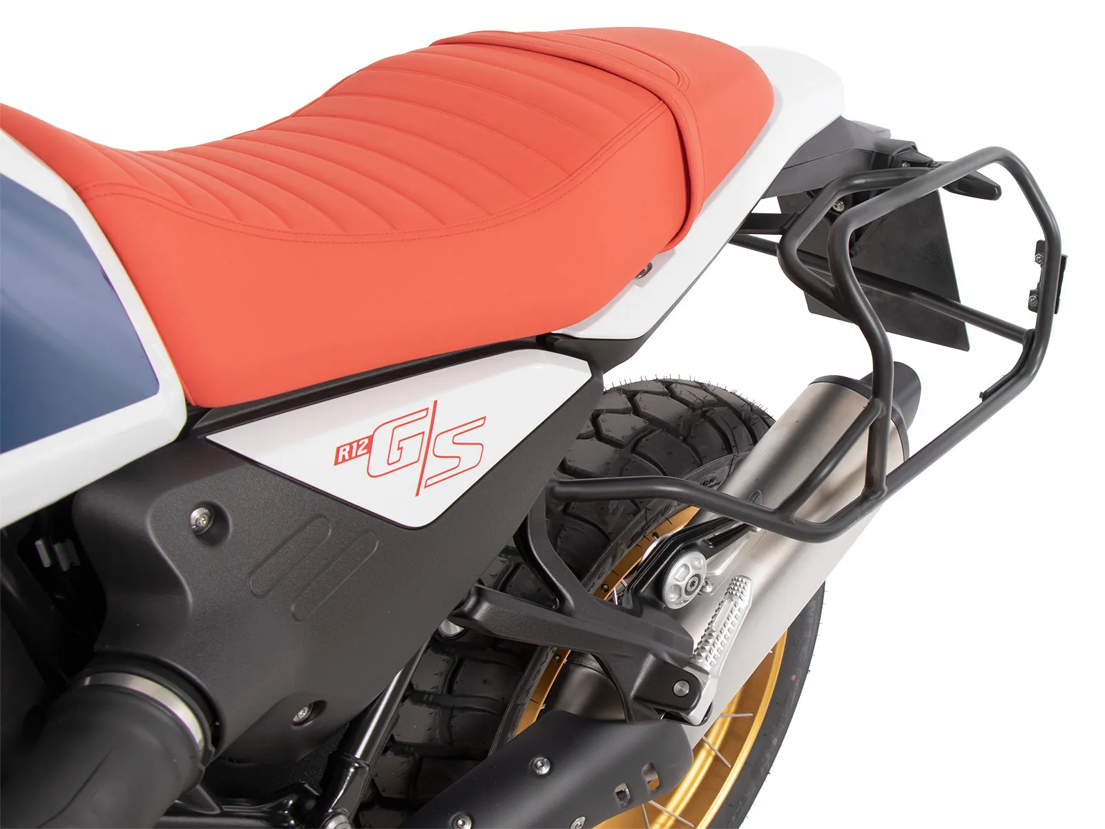 Case carrier set cutout incl. Xplorer cutout silver Case set for BMW R 12 G/S (2025-)