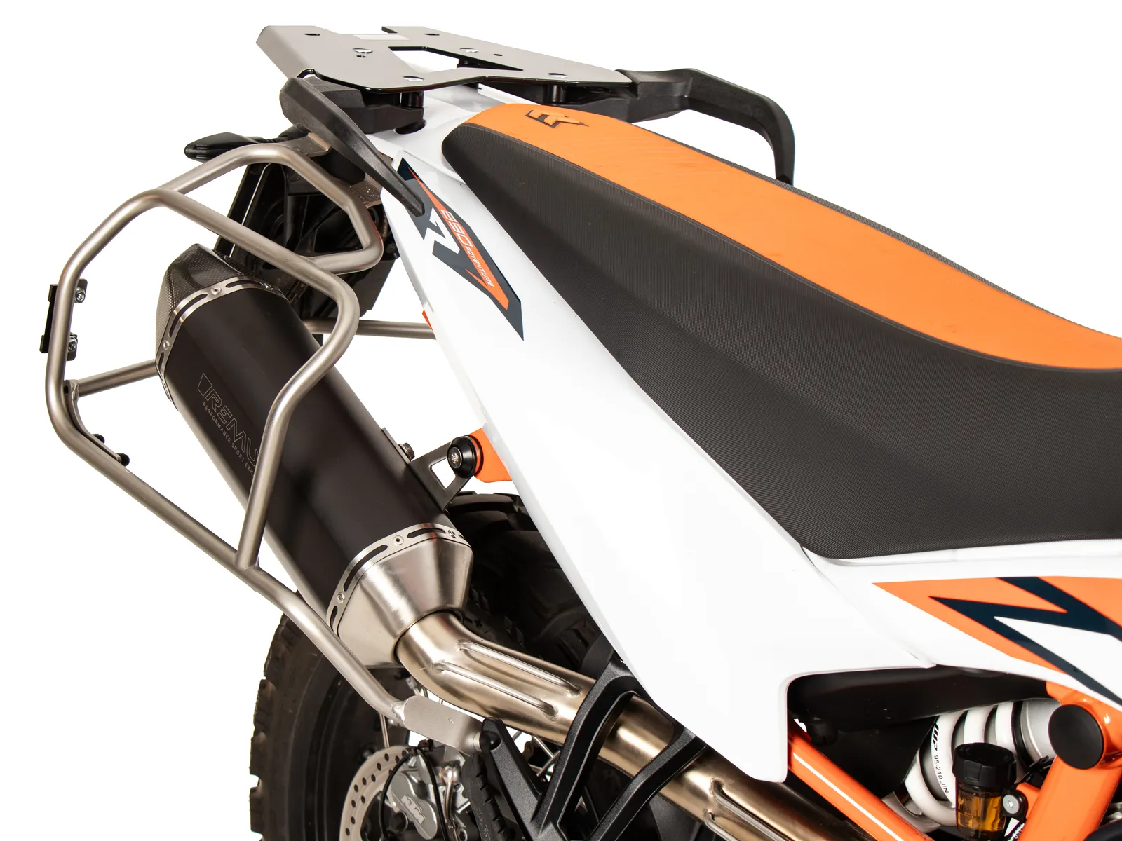 Side case carrier cutout for Xplorer cutout case 40/37 for KTM 890 Adventure / R / Rally (2023-)