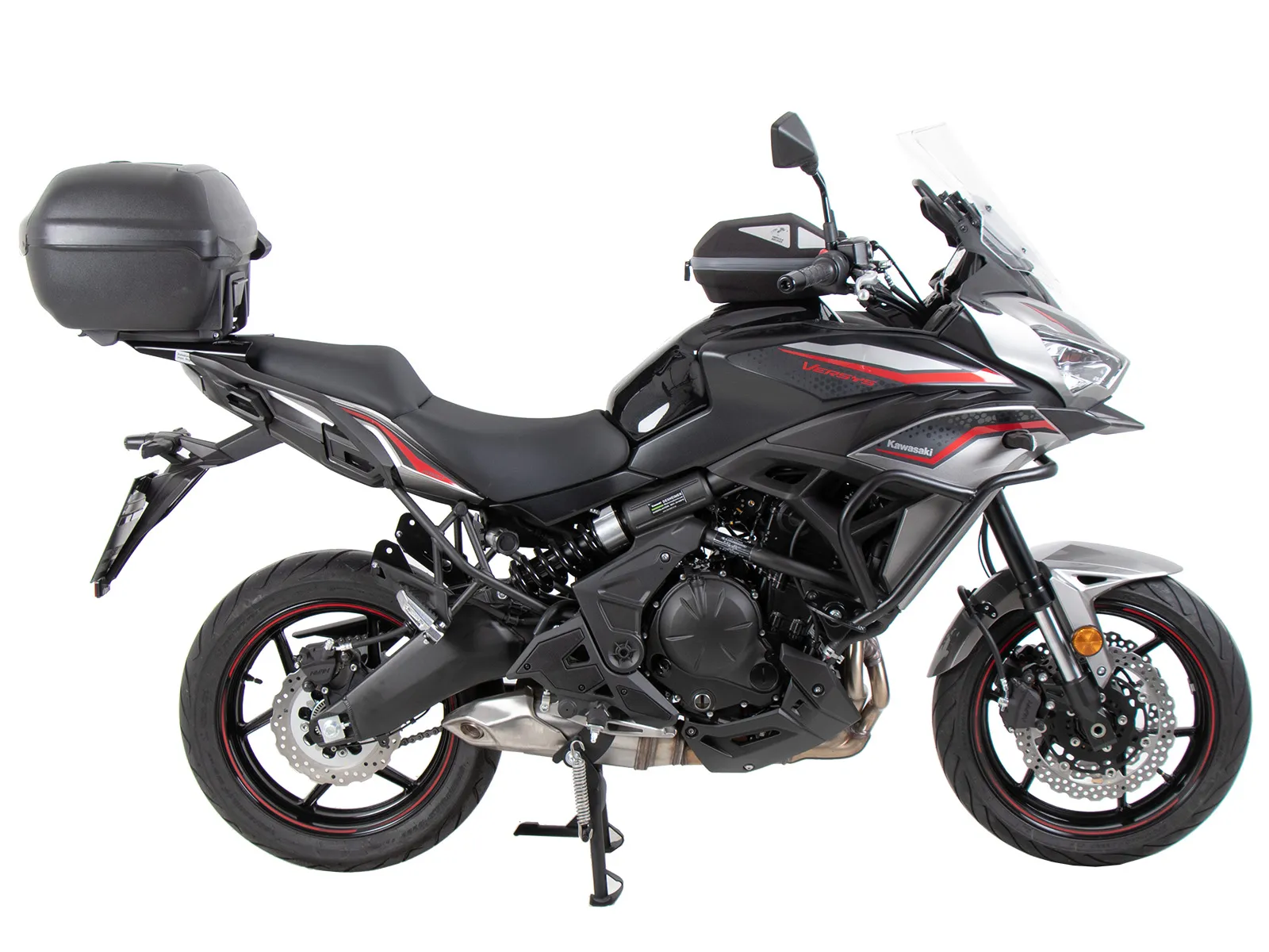 Alurack top case carrier black for Kawasaki Versys 650 (2022-)