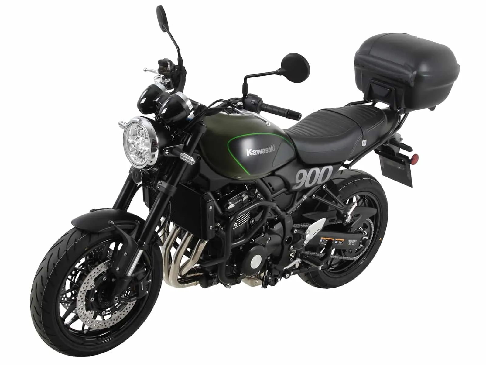 Alurack top case carrier black for Kawasaki Z 900 RS / SE / Black Ball Edition (2026-)
