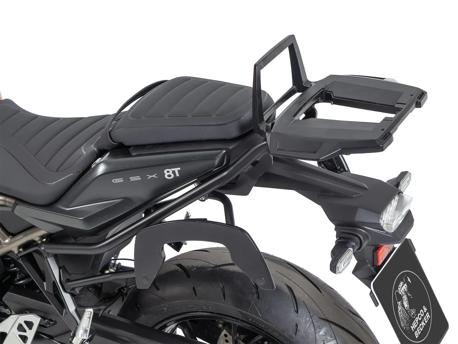 Alurack top case carrier black for Suzuki GSX-8T (2025-)