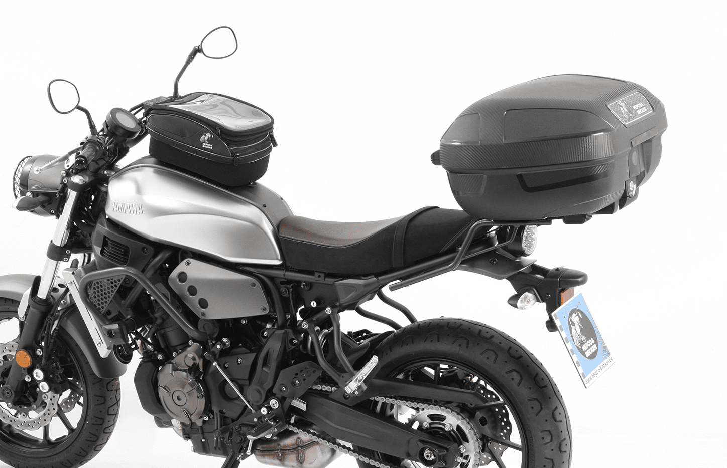 Alurack top case carrier anthracite/black for Yamaha XSR 700 / XTribute (2022-2025)