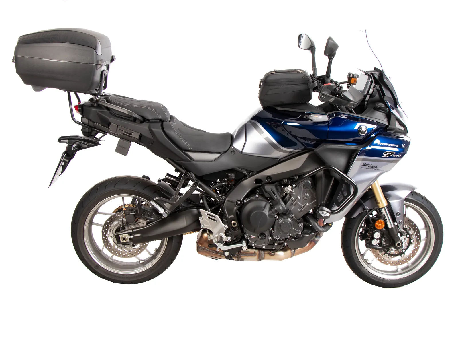 Alurack top case carrier black for Yamaha Tracer 9 GT / GT+ / Y-AMT (2025-)