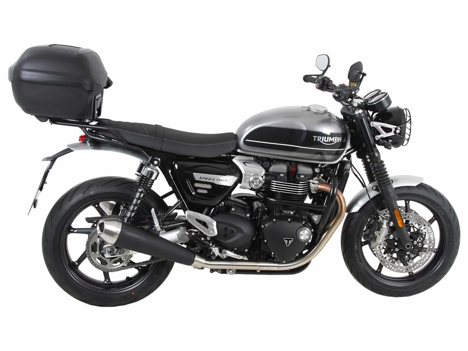 Alurack top case carrier black for Triumph Speed Twin 1200 / RS (2022-)