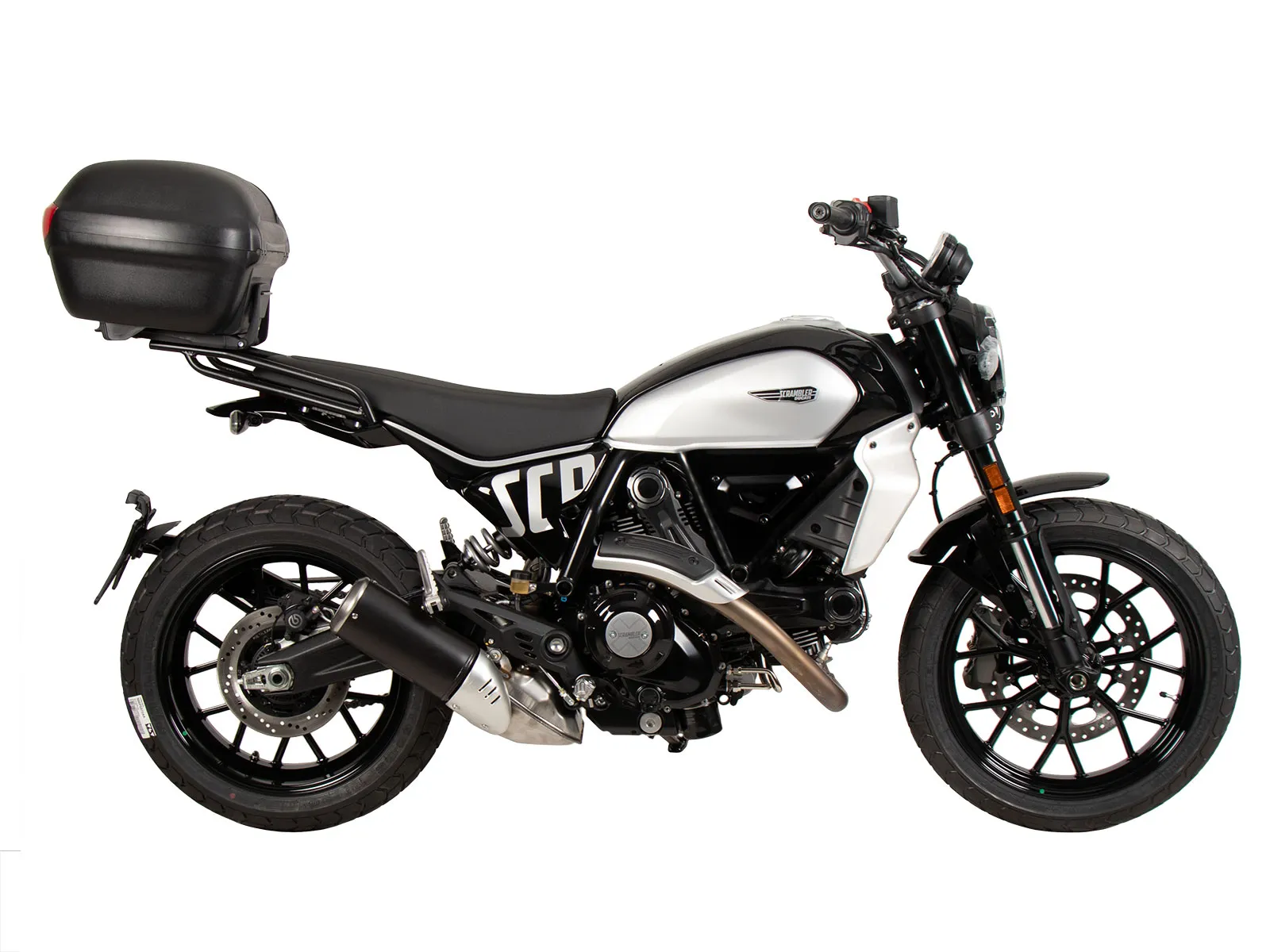 Alurack top case carrier black for Ducati Scrambler 800 Icon / Dark (2023-)