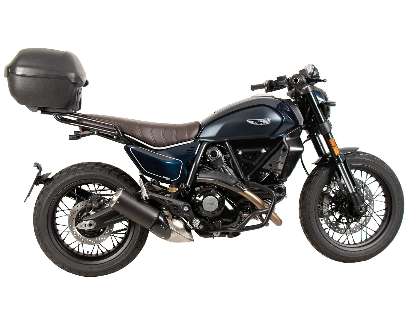 Alurack top case carrier black for Ducati Scrambler 800 Nightshift/Full Throttle (2023-)