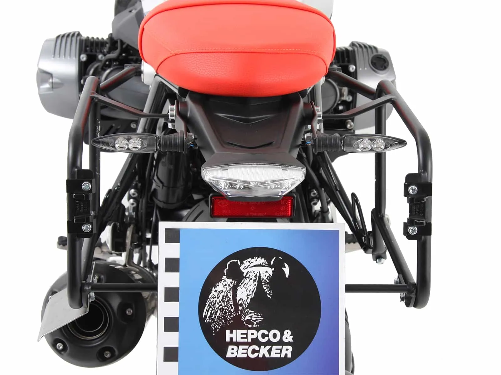 Side case carrier fixed black for BMW R nineT Urban G/S (2017-2023) (not for 40 Years Edition)