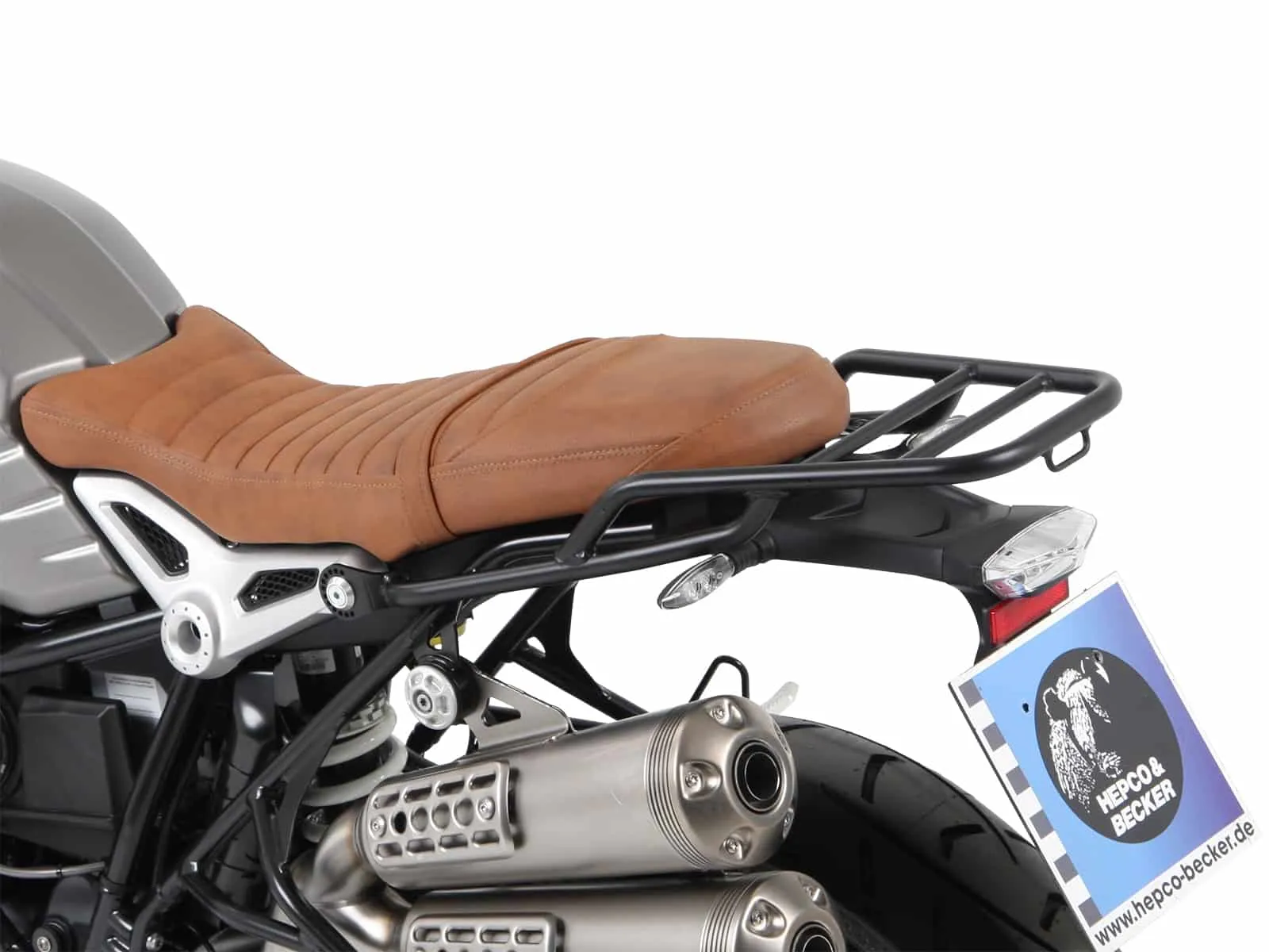 Tubular luggage rack black for BMW R nineT Urban G/S (2017-2023)