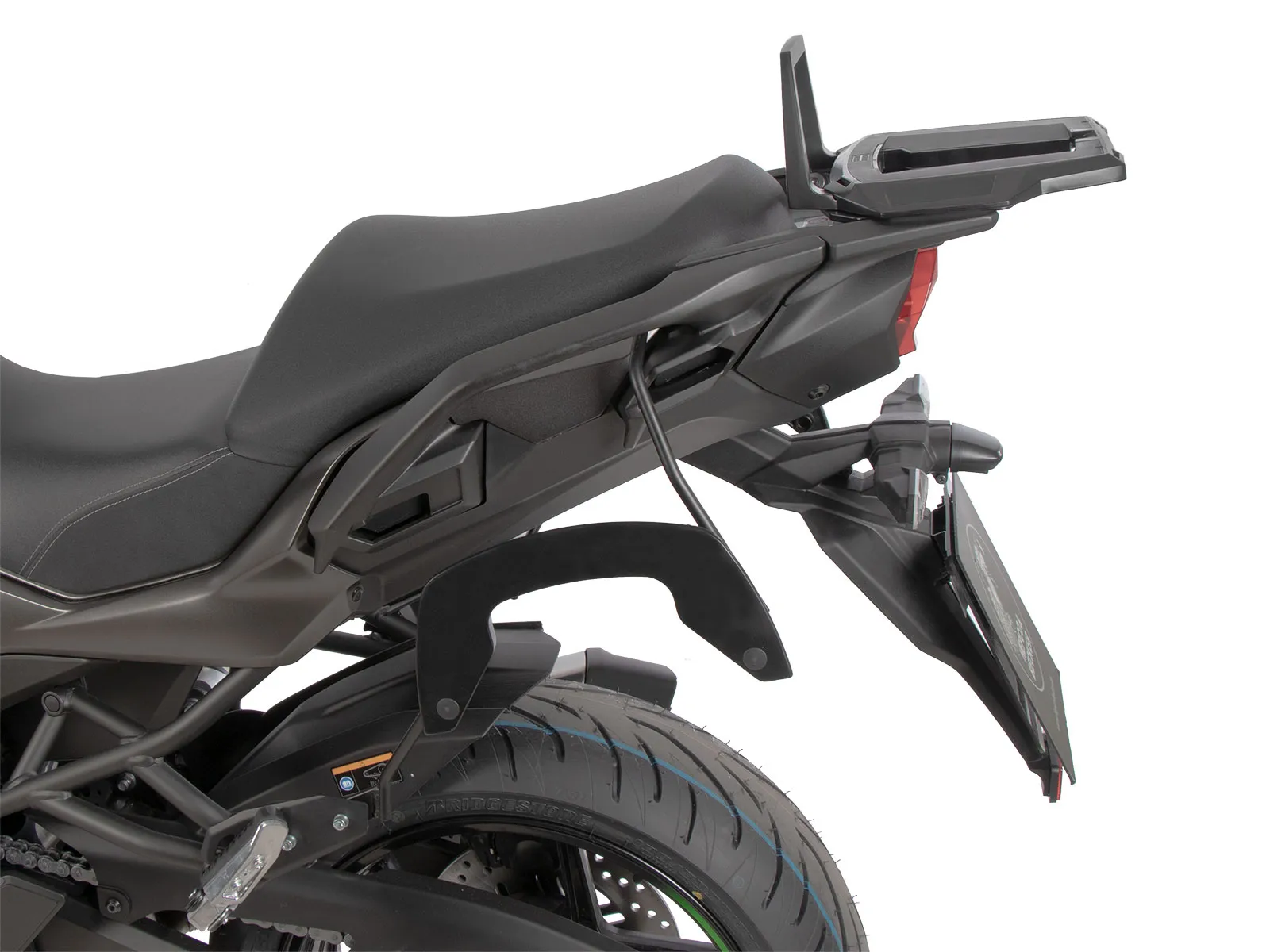 Alurack top case carrier black for Kawasaki Versys 1100 / SE (2025-)