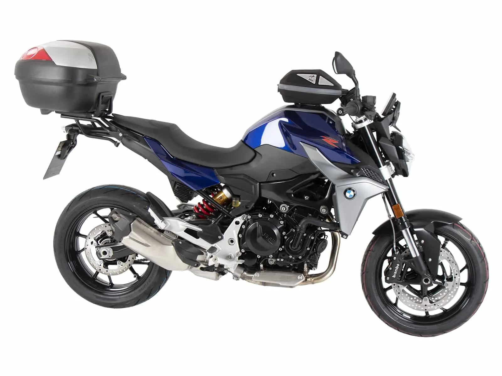 Alurack top case carrier black for combination with original luggage rack for BMW F 900 R (2025-)