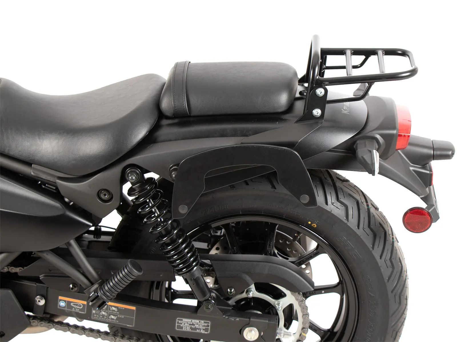 Tubular luggage rack black for Kawasaki Eliminator 500 (2024-)