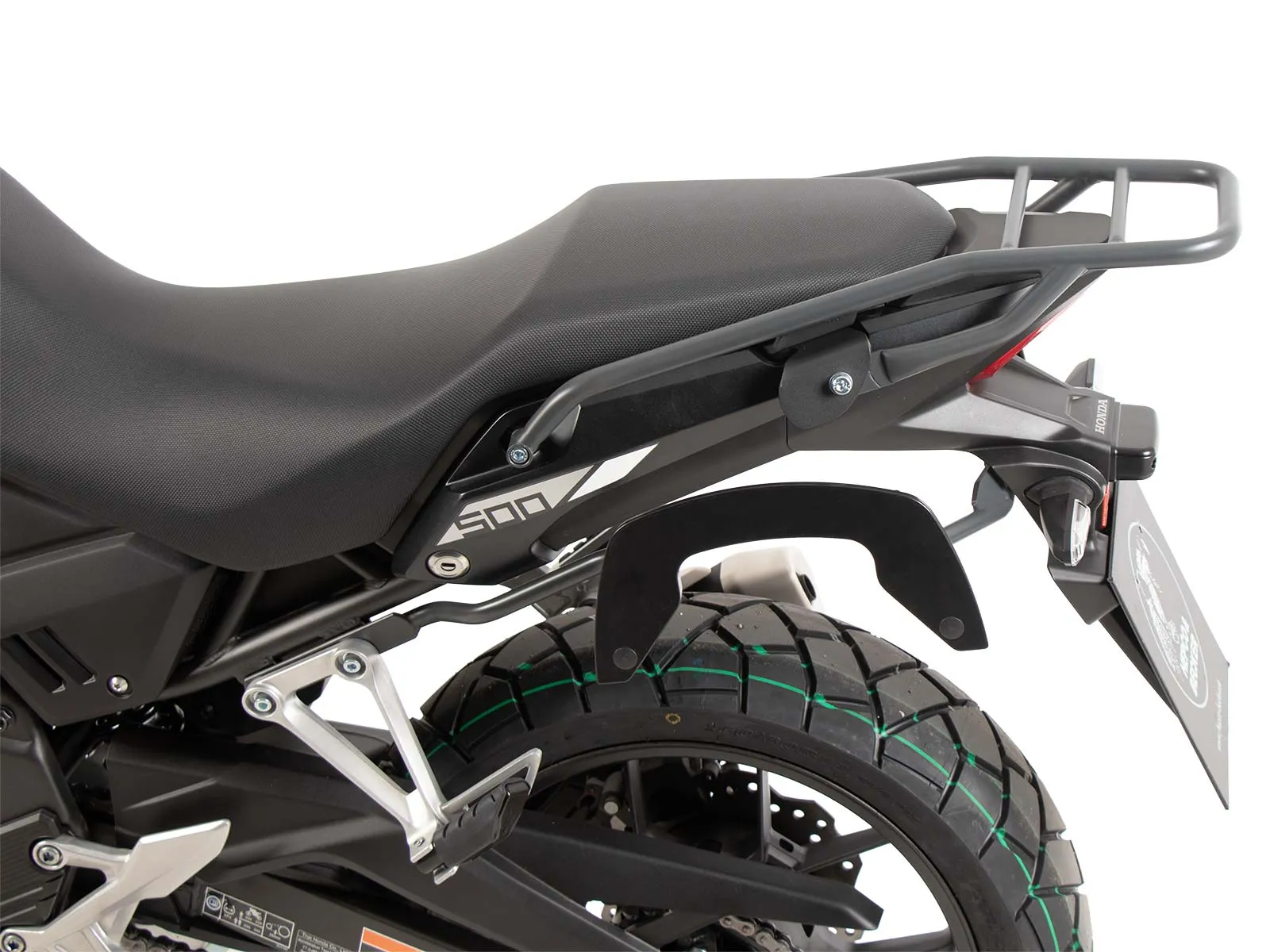 Tubular luggage rack anthracite for Honda CB 500 X (2013-2016)