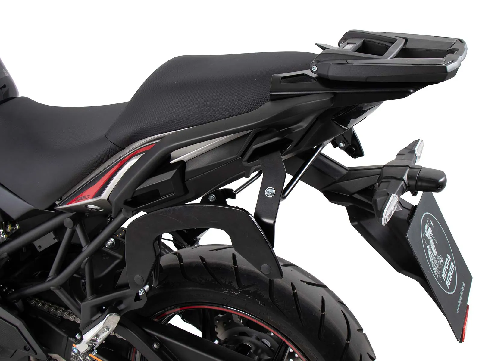 Easyrack top case carrier black for Kawasaki Versys 650 (2022-)