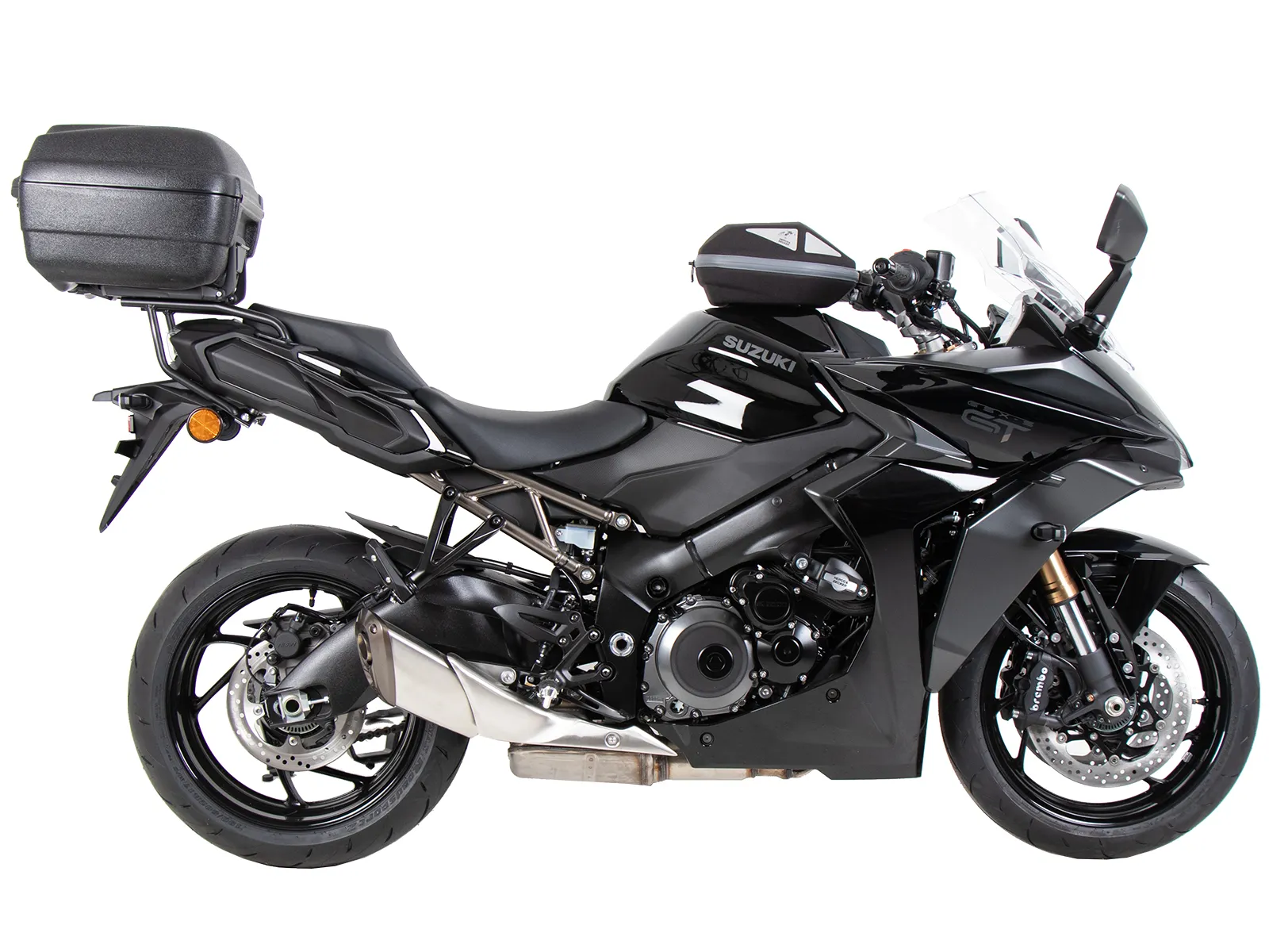 Easyrack top case carrier black for Suzuki GSX-S 1000 GT / Travel Edition (2022-)