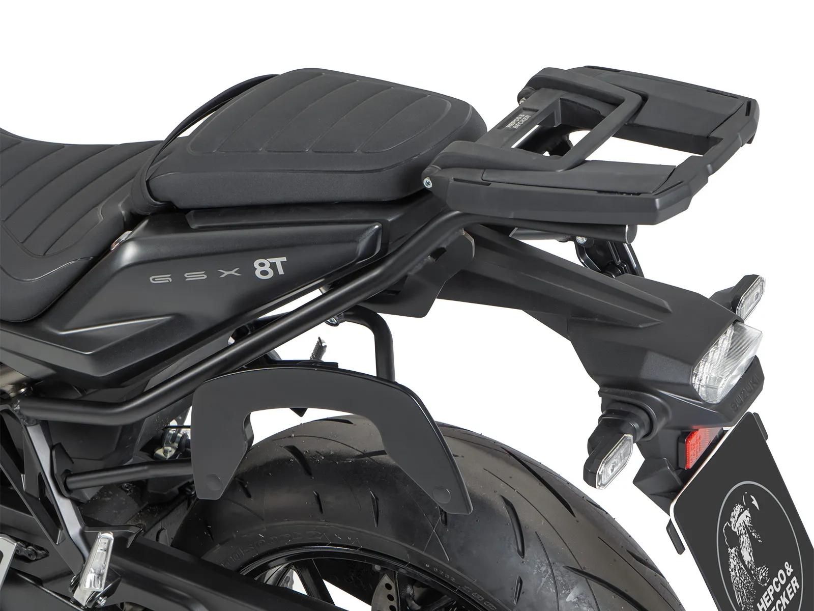 Easyrack top case carrier black for Suzuki GSX-8T (2025-)