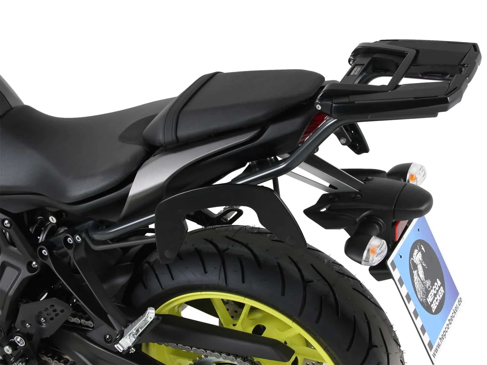 Easyrack top case carrier anthracite for Yamaha MT-07 (2021-2024)