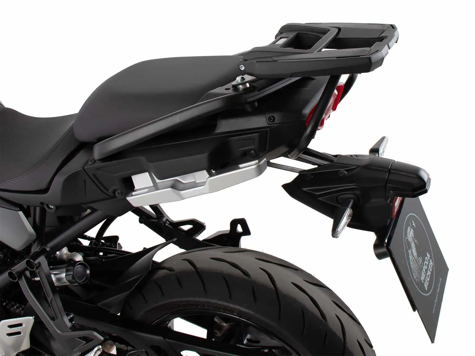 Easyrack top case carrier black for Yamaha Tracer 9 / GT (2021-2024)