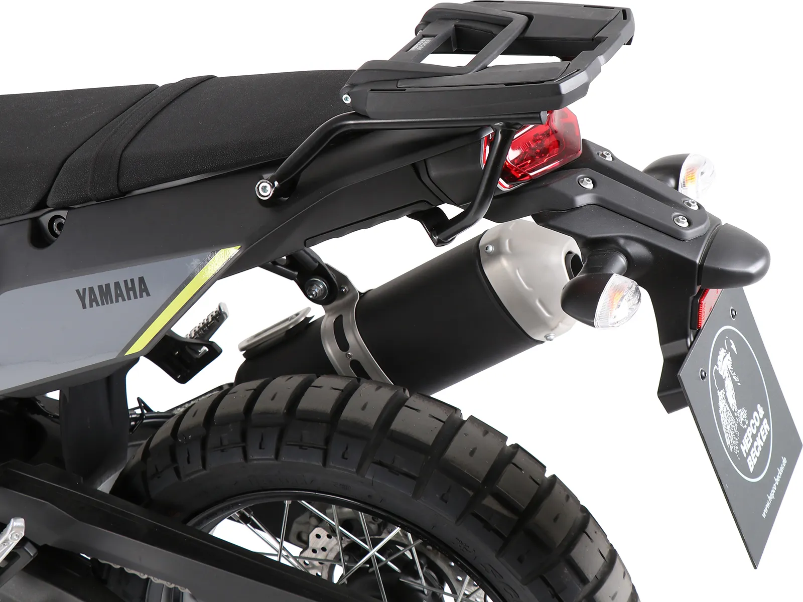 Easyrack top case carrier for Yamaha Ténéré 700 Rally (2025-), black