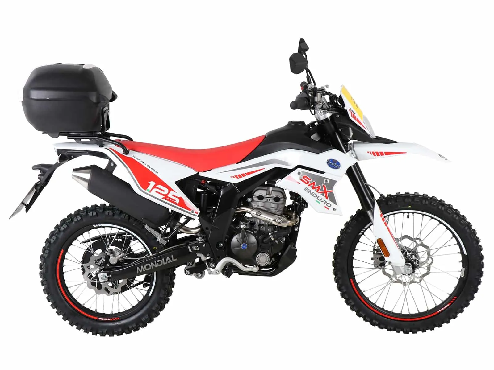 Easyrack top case carrier black for Mondial SMX 125I Enduro/Supermoto CBS (2019-2025)