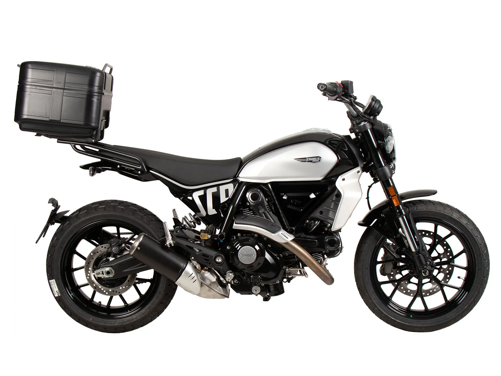 Easyrack top case carrier black for Ducati Scrambler 800 Icon / Dark (2023-)