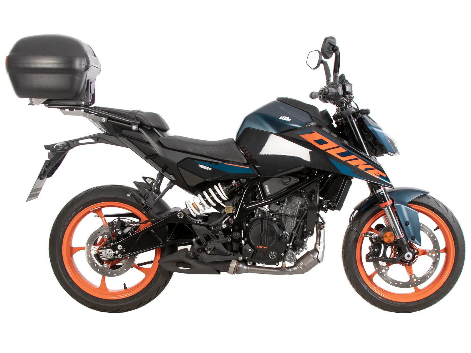 Easyrack top case carrier black for KTM 125 Duke (2024-)